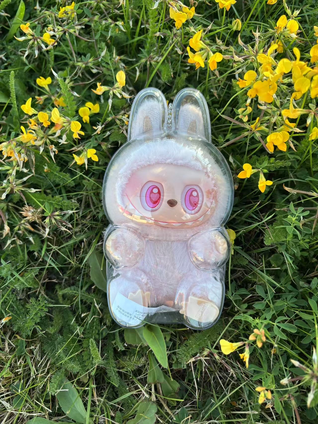 Sitting Labubu Plastic Cover Only