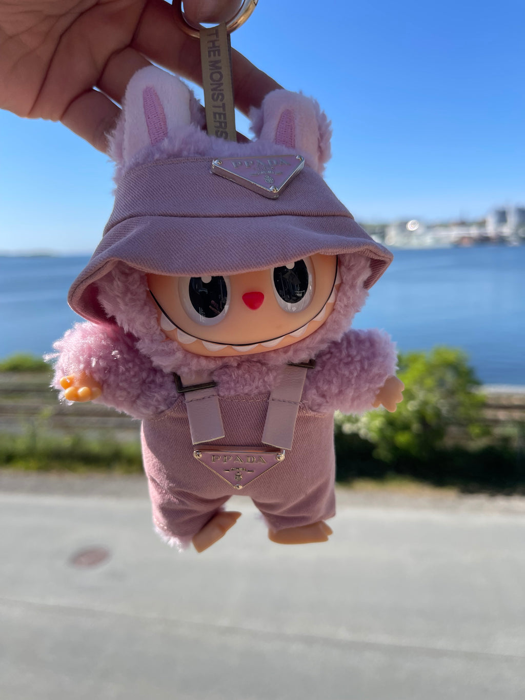 Dusty Rose Overall & Hat