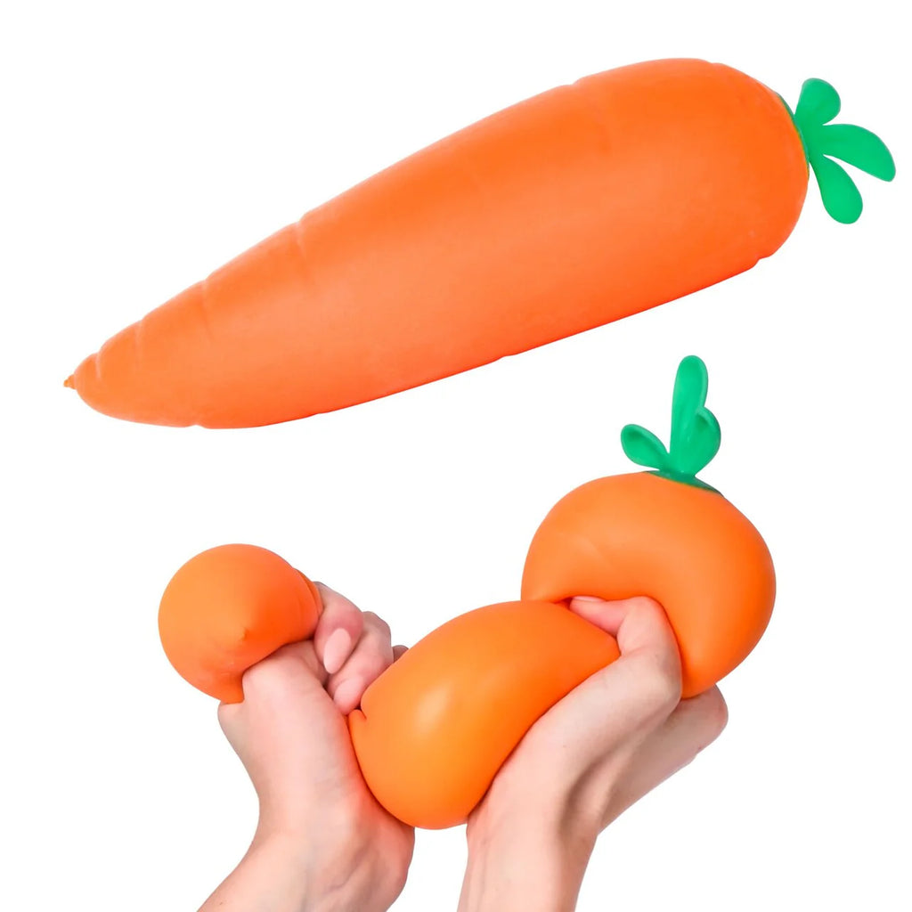Jumbo Carrot Squishy - Shaving Cream Filled