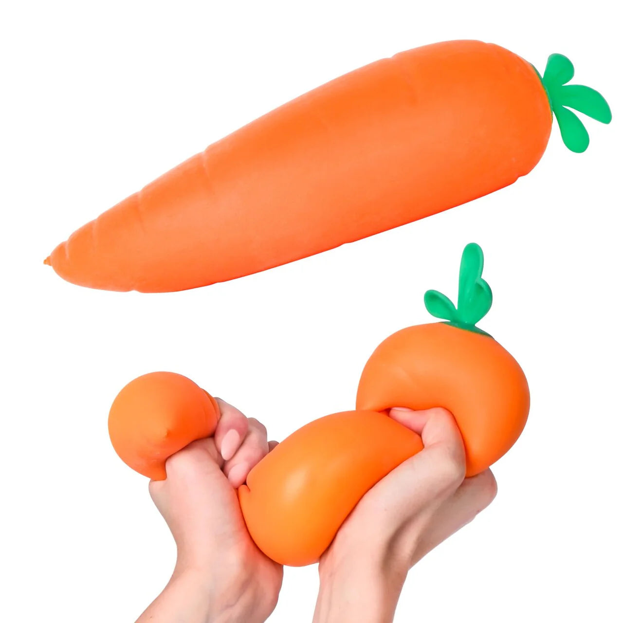 Jumbo Carrot Squishy - Shaving Cream Filled