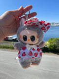White Dress w Hearts and Bow