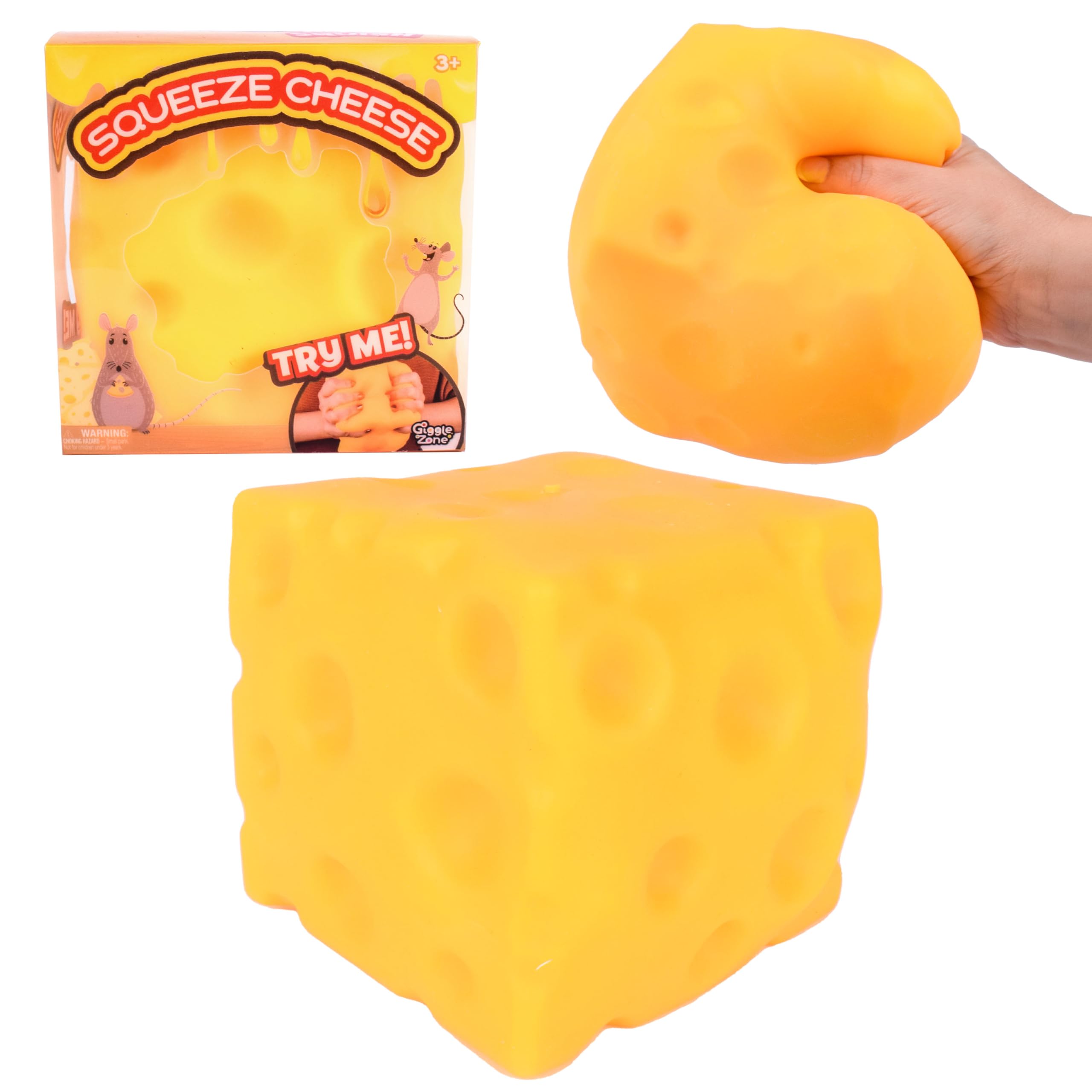 Jumbo Squeeze Cheese - Shaving Cream Filled