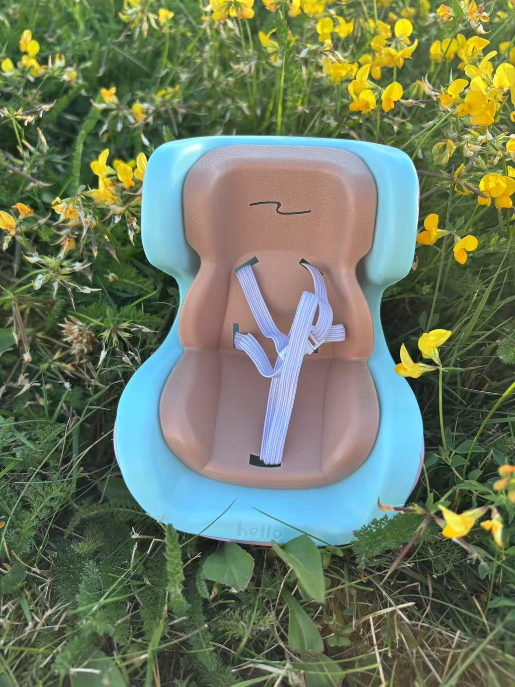 Blush Meadow Seat Labubu Car Seat Only