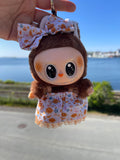 Orange Floral Dress w Bow