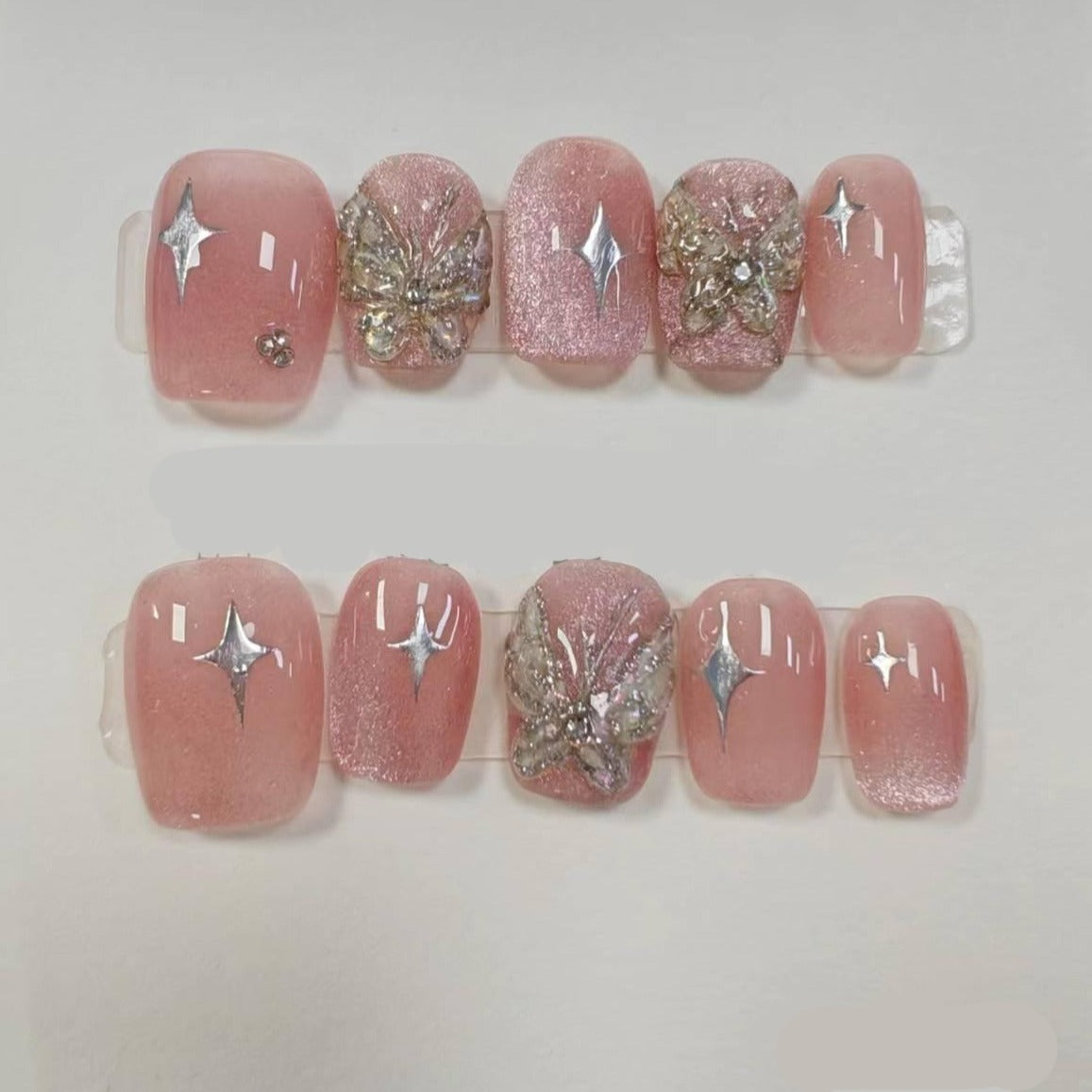 Fluttering Pink