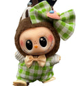 Green Checkered Jumpsuit w Shirt & Bow
