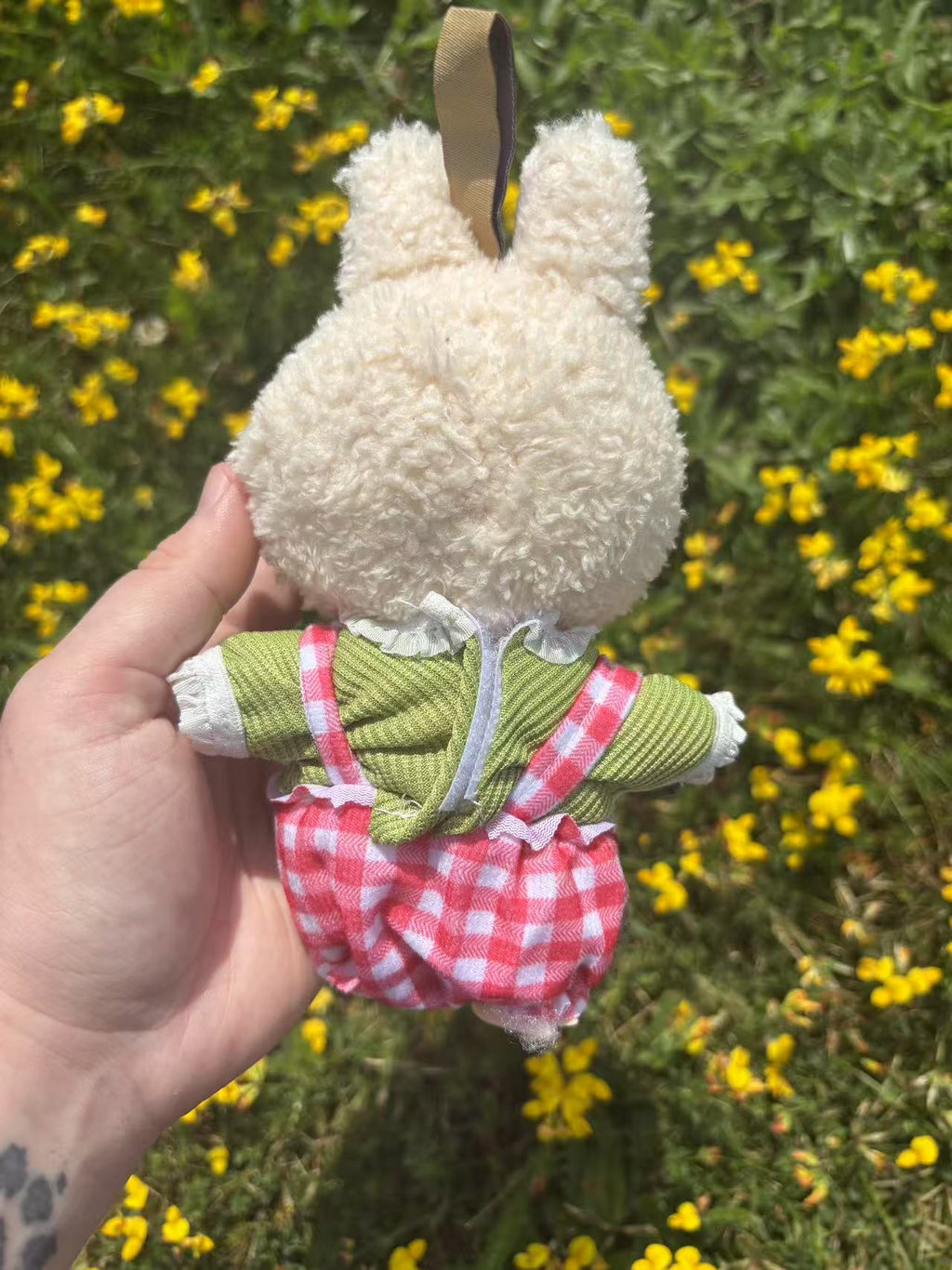 Happy Picnic Bunny Labubu Clothes Only