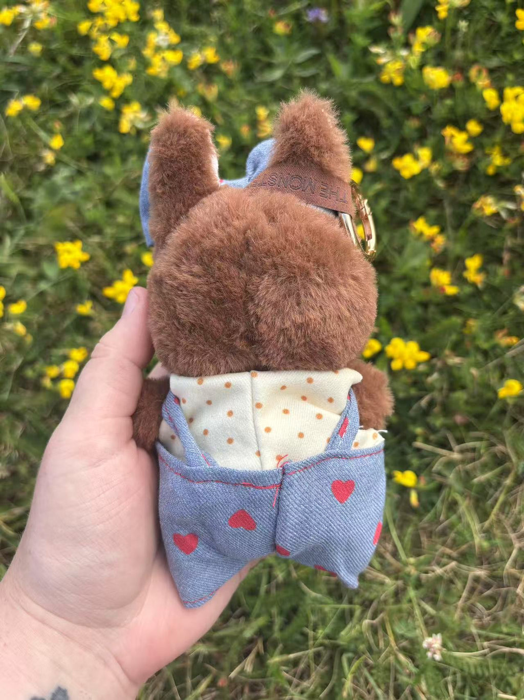 Berry Sweet Overalls Labubu Clothes