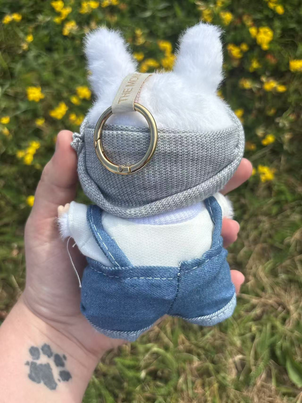 Golden Hour Denim Bunny Labubu Clothes Only