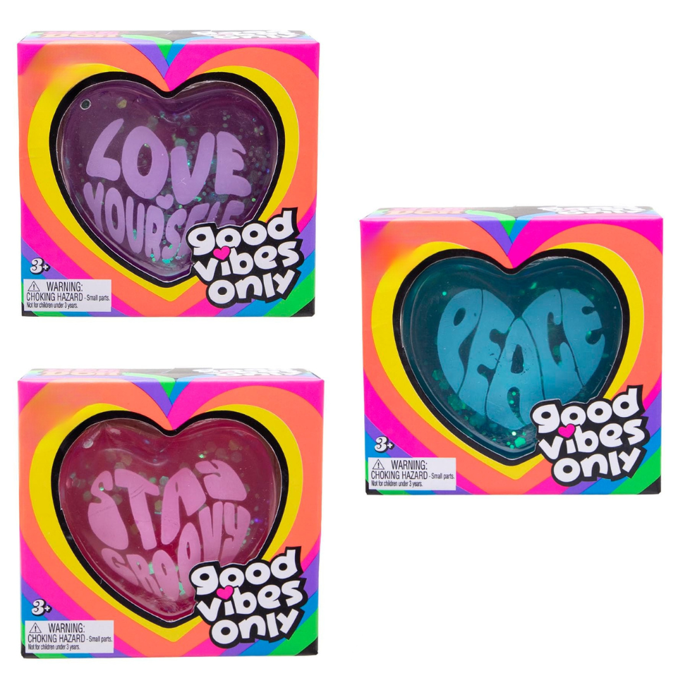 Good Vibes Only Sugar Heart
