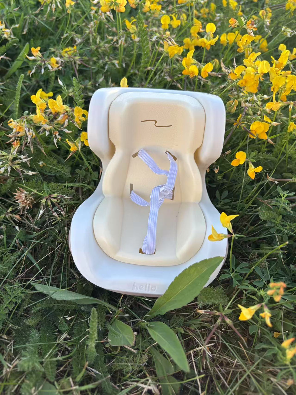 Vanilla Meadow Seat Labubu Car Seat Only