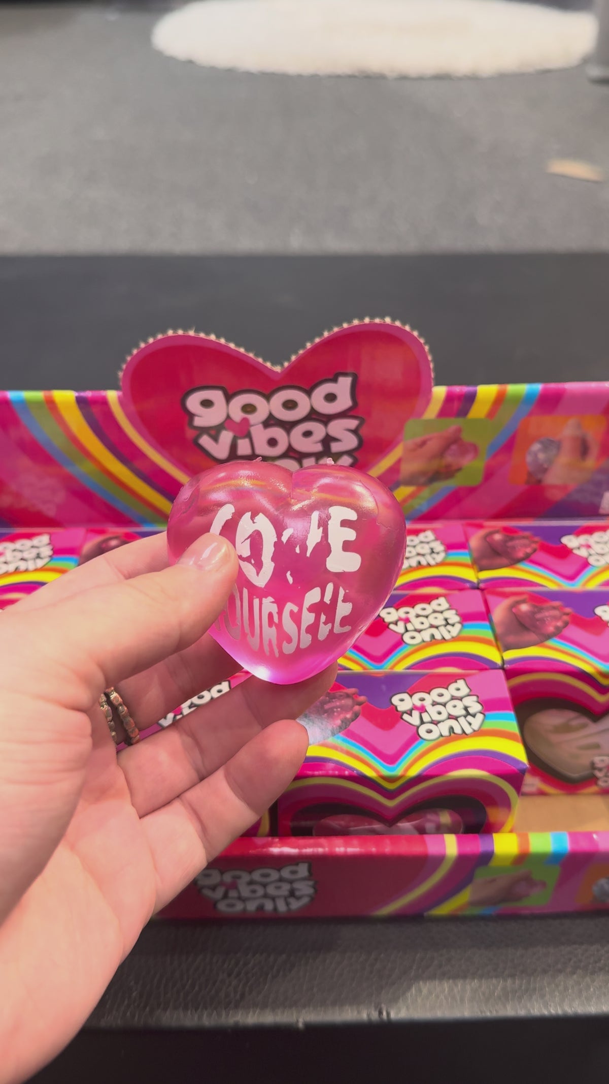Good Vibes Only Sugar Heart