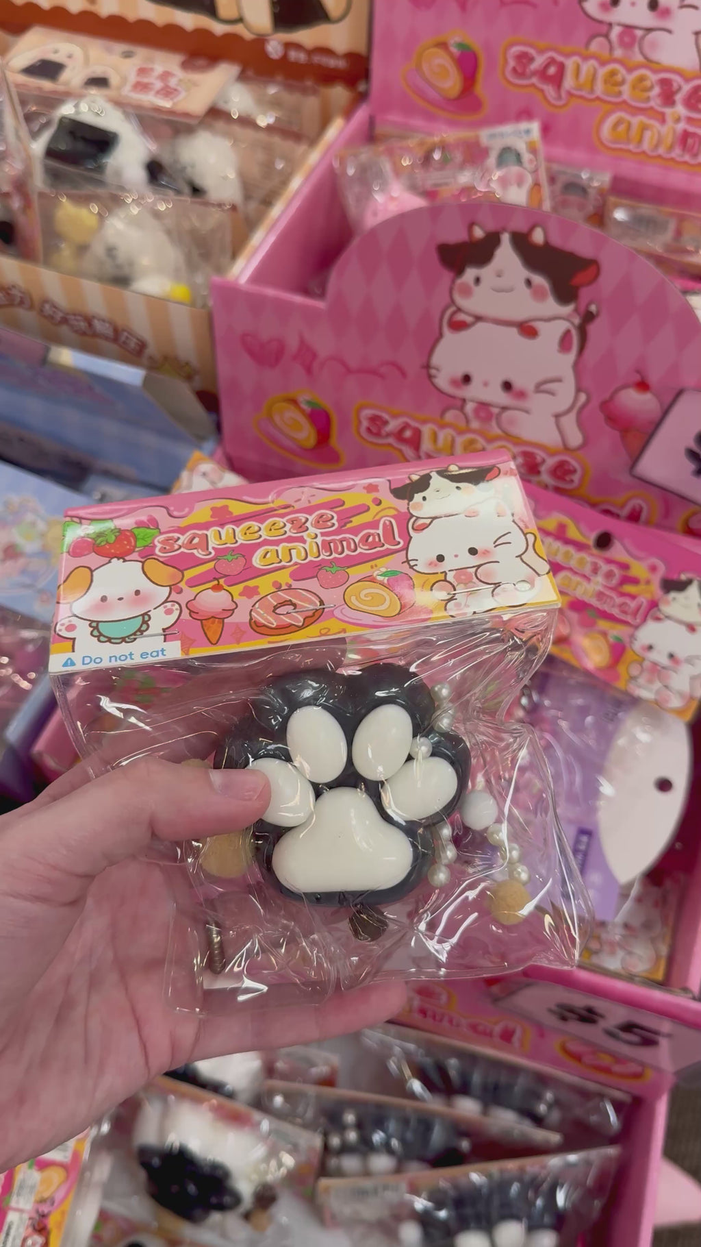 Taba Paw Squishy