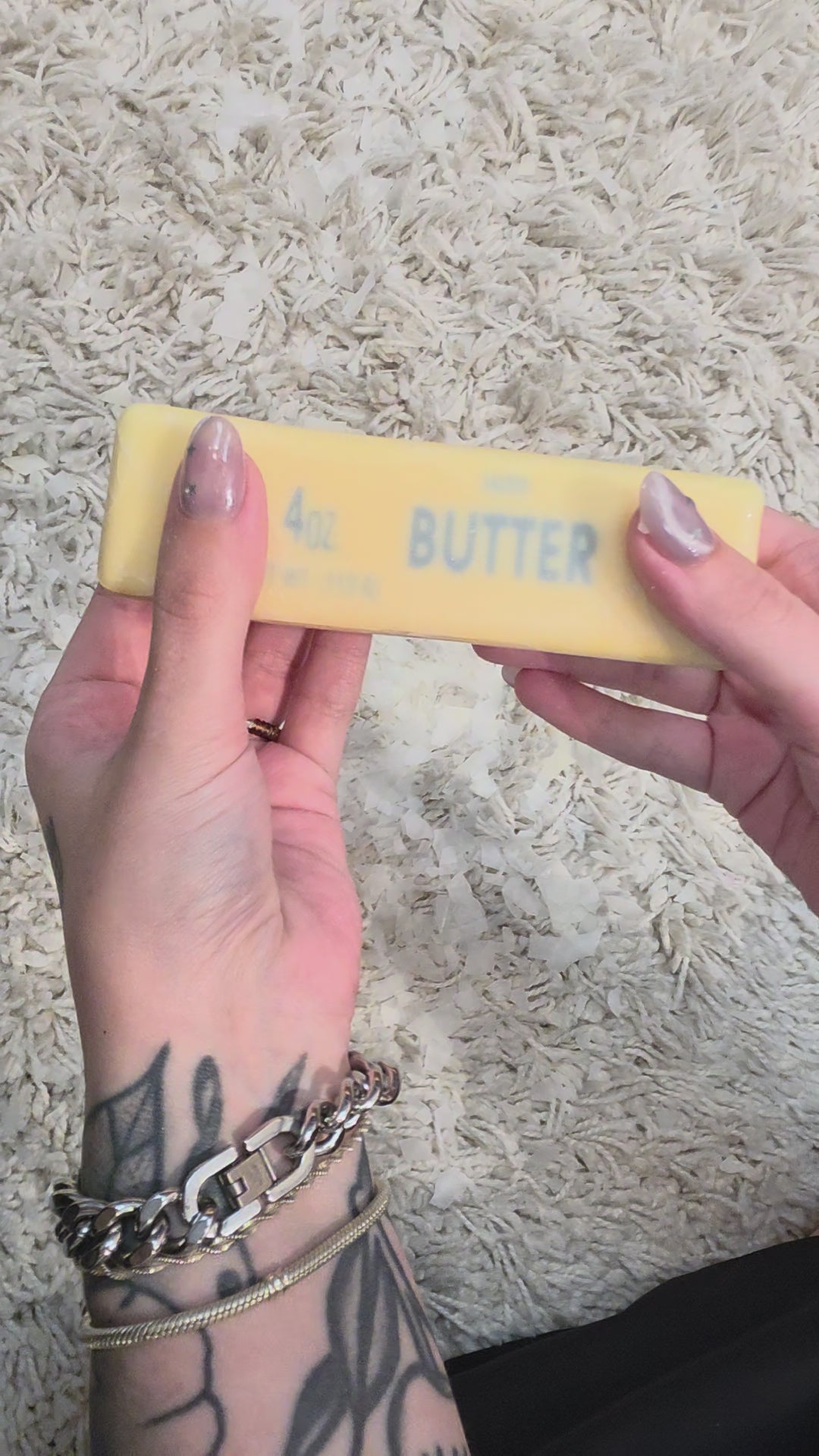Wax Cracking Butter