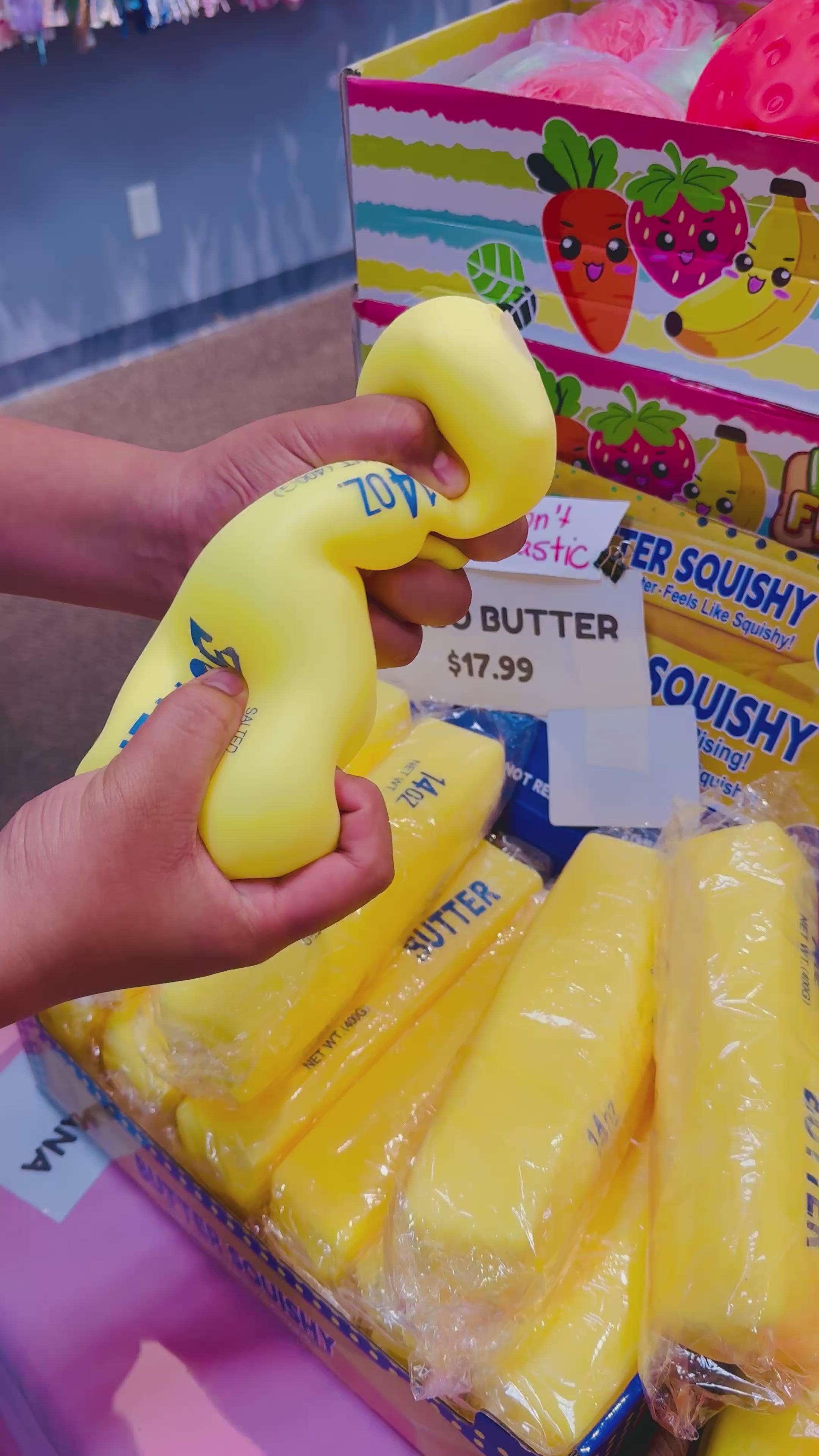 Jumbo Butter Squishy - Shaving Cream Filled