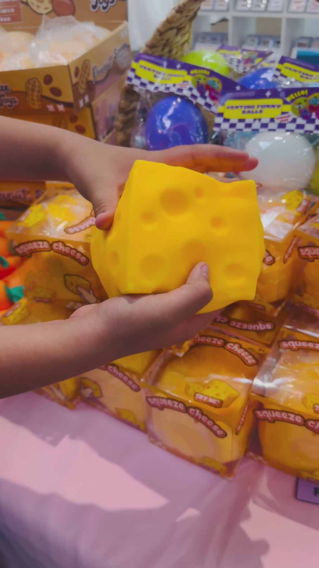 Jumbo Squeeze Cheese - Shaving Cream Filled