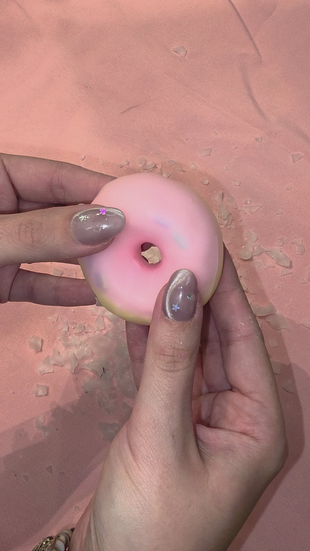 Wax Cracking Doughnut
