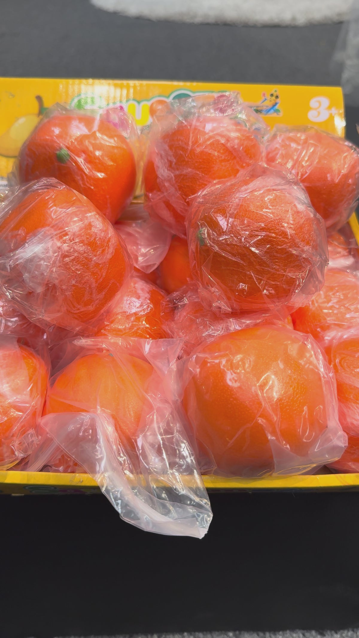 Orange Crunchy Squishy