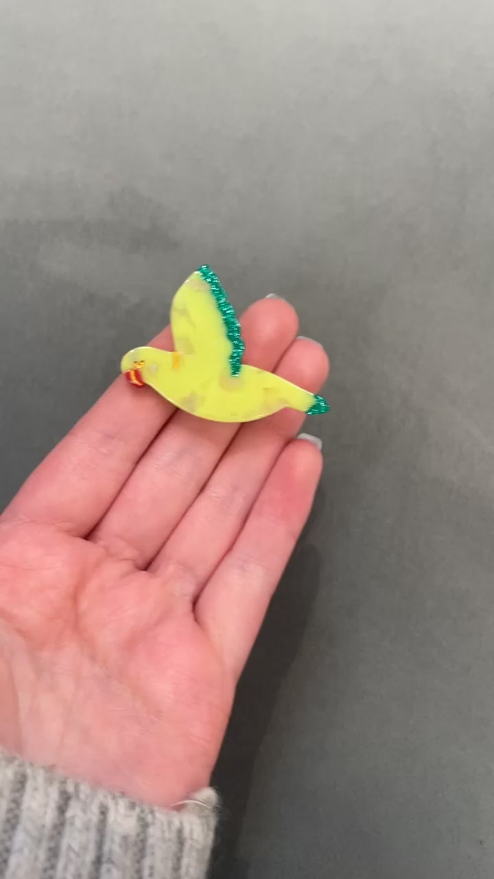 Mini Green Parrot