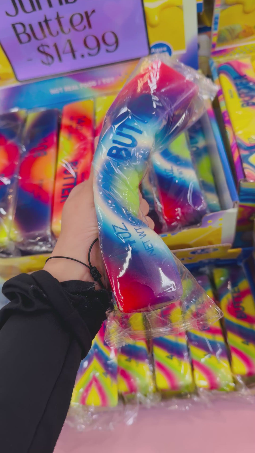 Jumbo Rainbow Butter