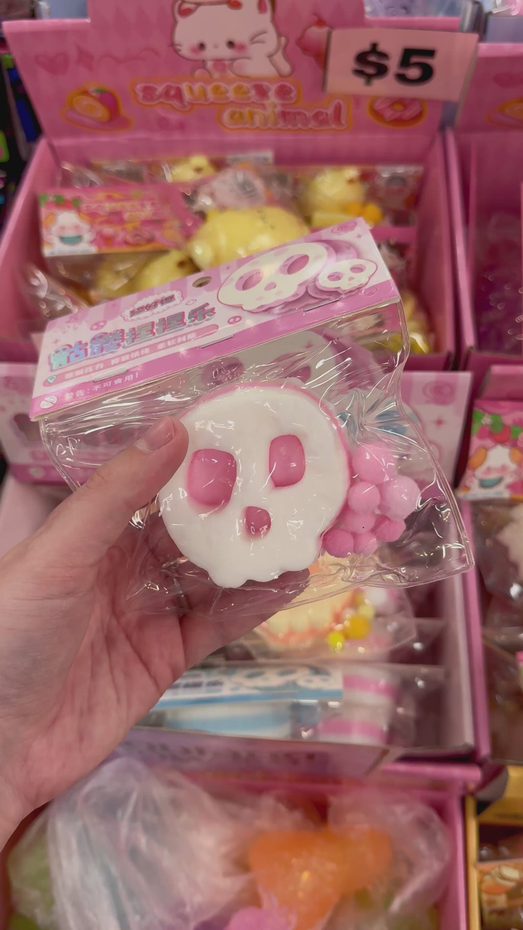 Skull Taba Squishy
