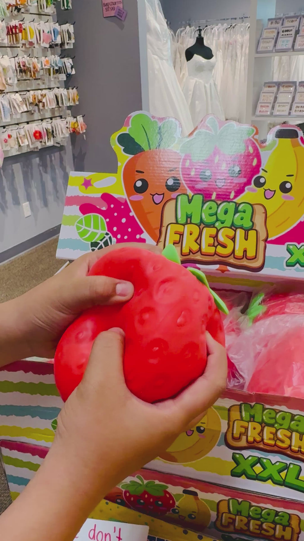 Jumbo Strawberry Squishy