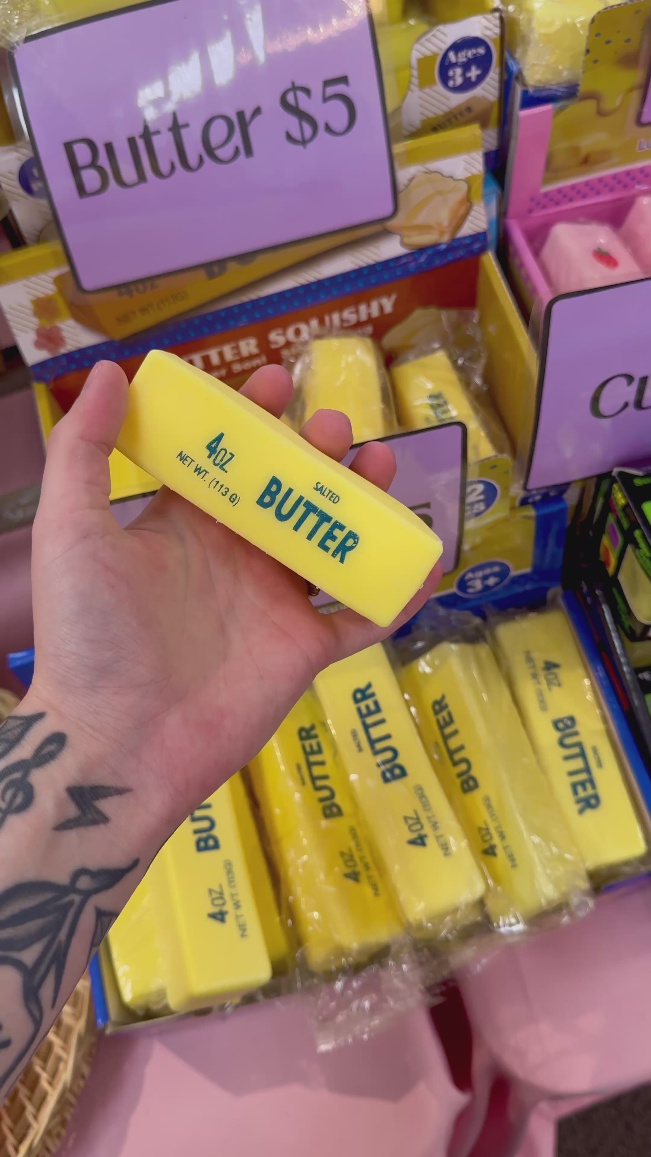 Butter Squishy - Shaving Cream Filled
