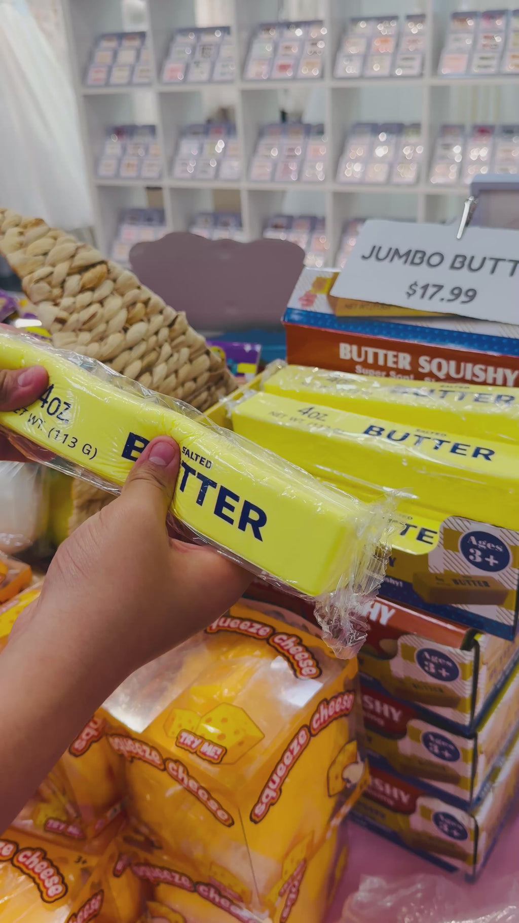 Jumbo Butter Squishy - Slow Rise