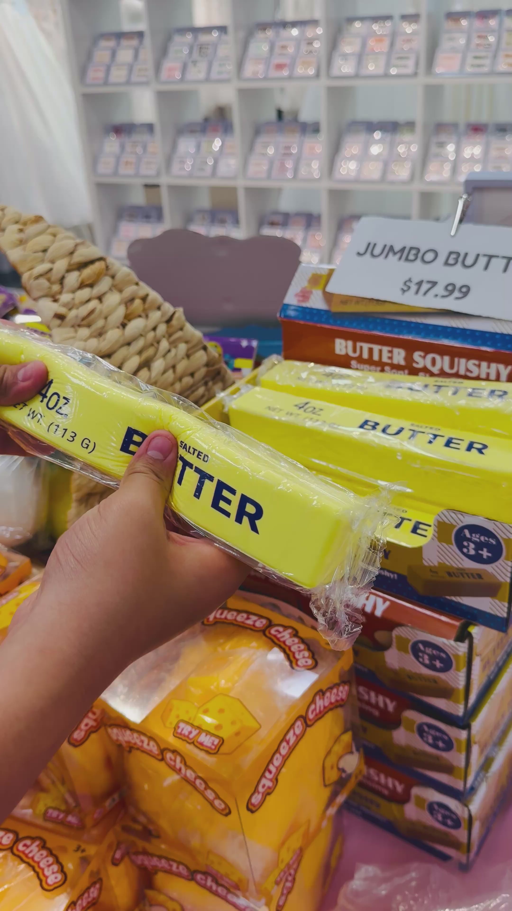 Jumbo Butter Squishy - Slow Rise
