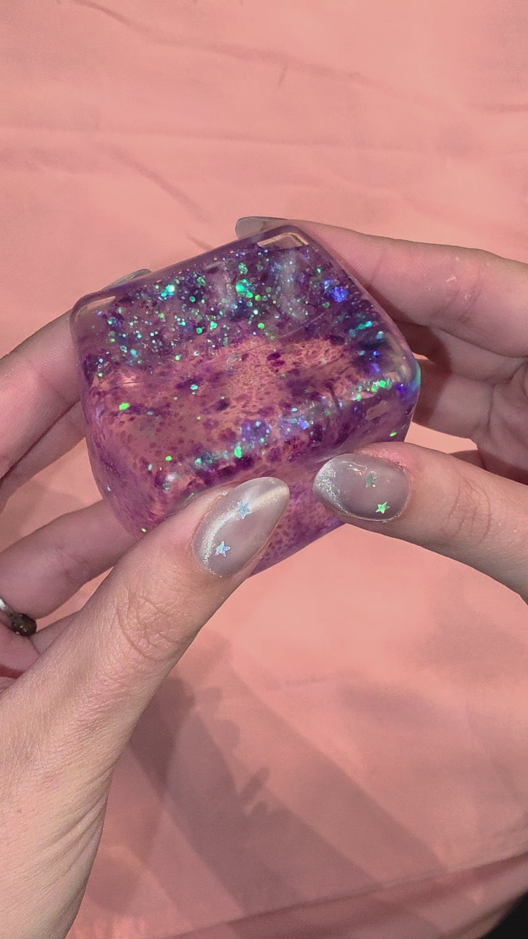 Glitter Sugar Cube