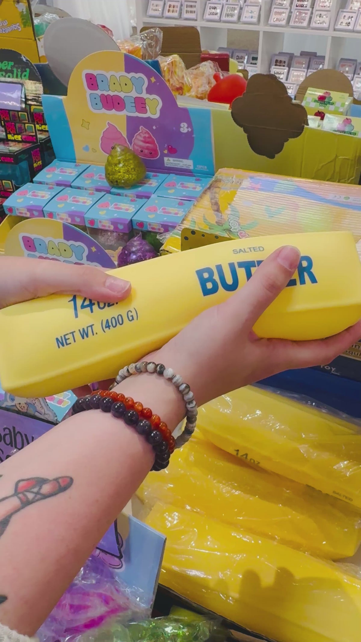 Jumbo Butter Squishy - Shaving Cream Filled